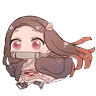Stickers Nezuko Chan :3 ❤️