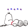 Stickers Snoopy 🖤🤍