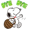 Stickers Snoopy 🖤🤍