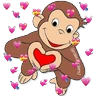 Stickers Jorge el Curioso🐒🍌