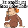 Stickers Jorge el Curioso🐒🍌