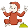 Stickers Jorge El Curioso