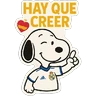 Stickers Snoopy Real Madrid ⚽✨