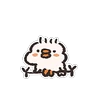 Stickers 大凶鸡（大力好朋友）