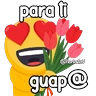 Stickers Emoji FlorksitaV 😍🌹🌻👑