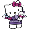 Stickers Hello Kitty frio cold 