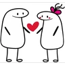 Stickers flork love