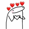 Stickers flork love