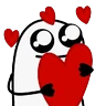 Stickers Canciones de amor Flork 😍🥰🥺🩷