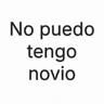 Stickers no puedo tengo novio