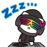 Stickers Hello Kitty DJ 🎧📀🎶🎀