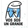 Stickers Día del Amigo Flork Hincha 🇦🇷