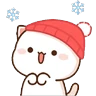 Stickers Frío Peach y Goma ❄️🥶