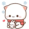 Stickers Frío Peach y Goma ❄️🥶