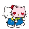 Stickers Hello Kitty Love 🩷