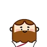 Stickers 蘇爺與阿咩 Jeezameh (蘇爺日常003)