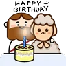 Stickers 蘇爺與阿咩 Jeezameh (蘇爺日常003)