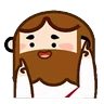 Stickers 蘇爺與阿咩 Jeezameh (蘇爺日常003)