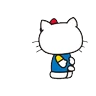 Stickers Gif Hello kitty😏