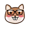 Stickers Shiball扭蛋狗柴犬emoji