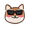 Stickers Shiball扭蛋狗柴犬emoji