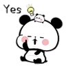 Stickers Mochi Mochi Panda 2