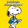 Stickers Menéalo,Muévelo Snoopy🕺🏼💃🏼🎶