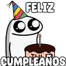 Stickers Feliz cumpleaños Julio 🎉🎂🌹🖤