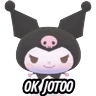 Stickers STICKERS DE BEBÉ KUROMI🖤