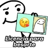 Stickers licencias de flork 😎