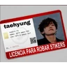 Stickers licencias para robar stickers